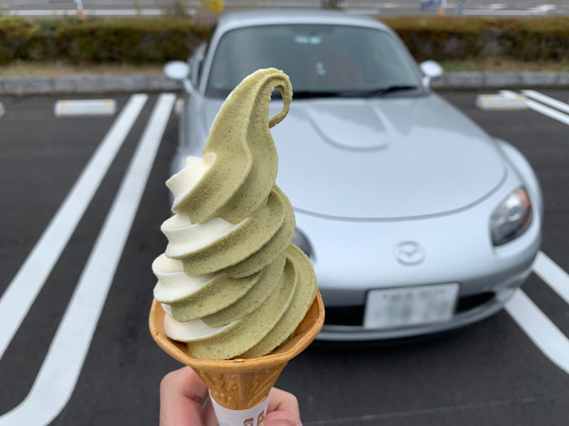 道の駅「紀伊長島マンボウ」のアイスクリーム