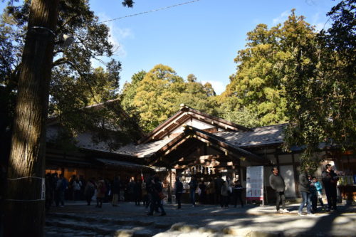 椿大神社の社務所