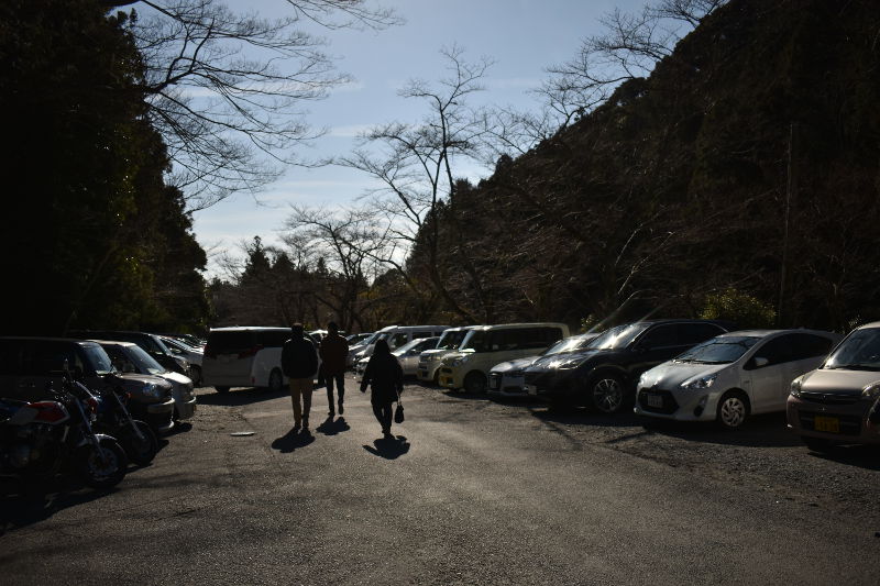 椿大神社の駐車場